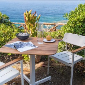 Emu Shine tuintafel - teak 79x79cm