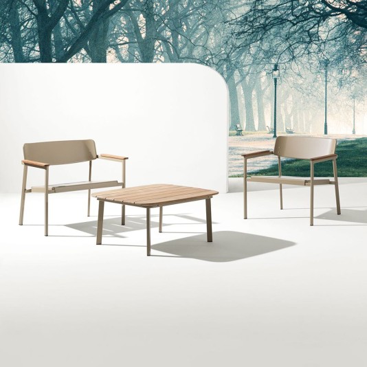 Emu Shine salontafel - teak