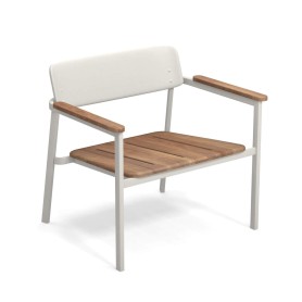 Emu Shine loungestoel met teak zitting - vanaf 2 stuks