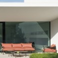 Emu Terramare 3-zits loungebank, loungestoel en twee bijzettafels - showmodellen