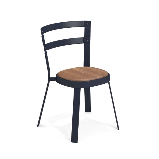 Emu Thor tuinstoel met teak zitting - vanaf 2 stuks