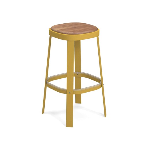 Emu Thor barkruk met teak zitting - vanaf 2 stuks