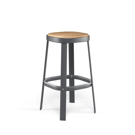 Emu Thor barkruk met teak zitting - vanaf 2 stuks