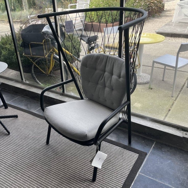 Emu Nef loungestoel met hoge rugleuning - showmodel incl. kussens