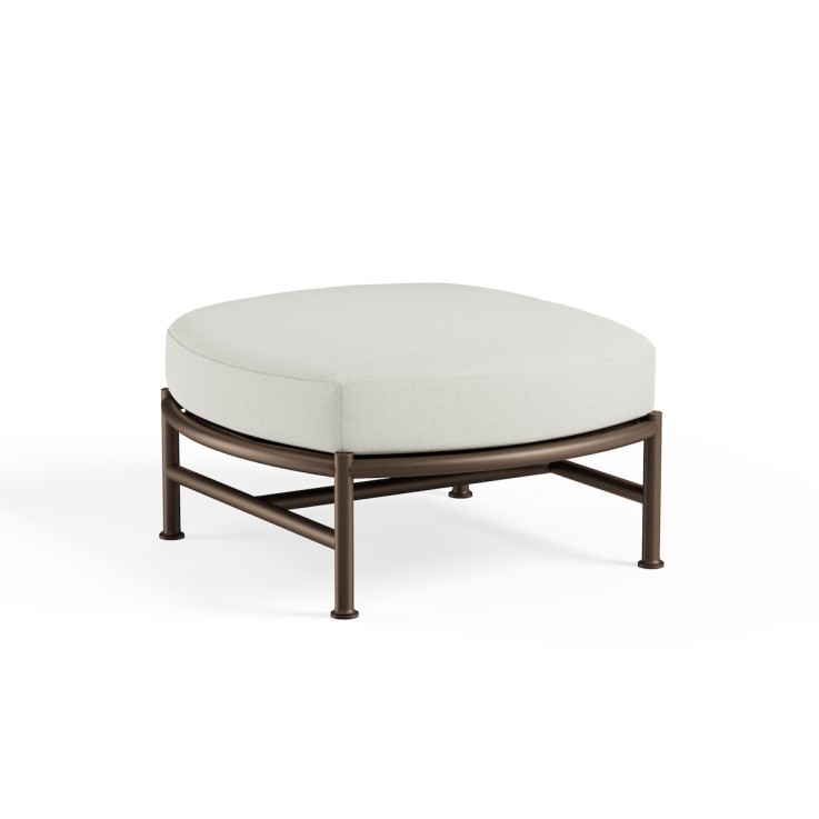 Emu Antigua pouf voetenbank - met luxe buitenkussens