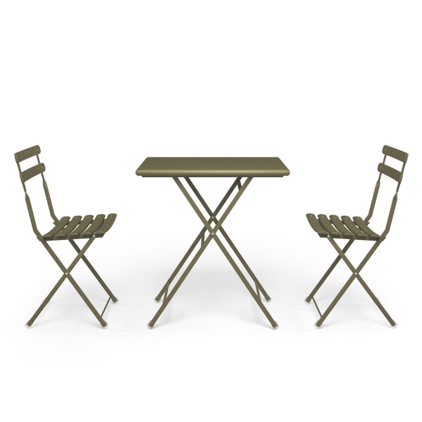 Emu Arc & Ciel opklapbare bistroset (tuintafel met 2 stoelen) Emu Arc & Ciel opklapbare bistroset (tuintafel met 2 stoelen)