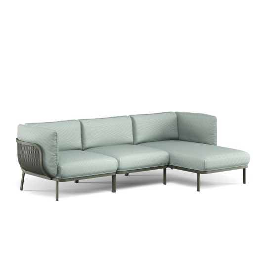 Emu Cabla modulaire 3-zits loungebank met chaise longue