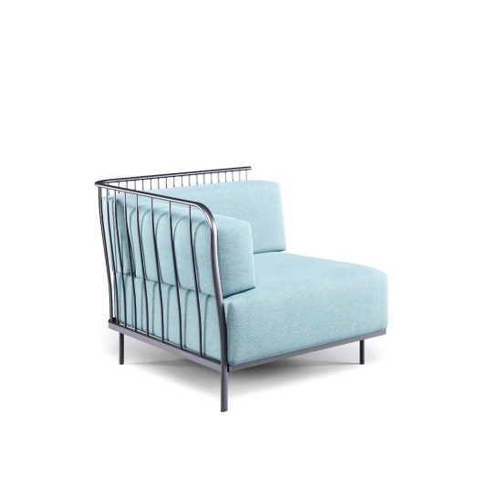 Emu Cannolè loungebank - eindmodule links