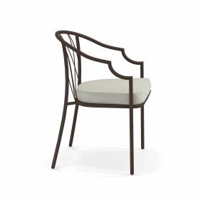 Emu Como tuinstoel met armleuningen - lage rugleuning