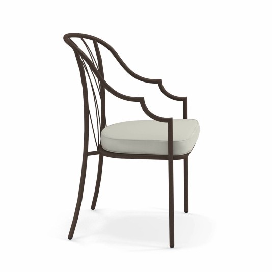 Emu Como tuinstoel met armleuningen - hoge rugleuning