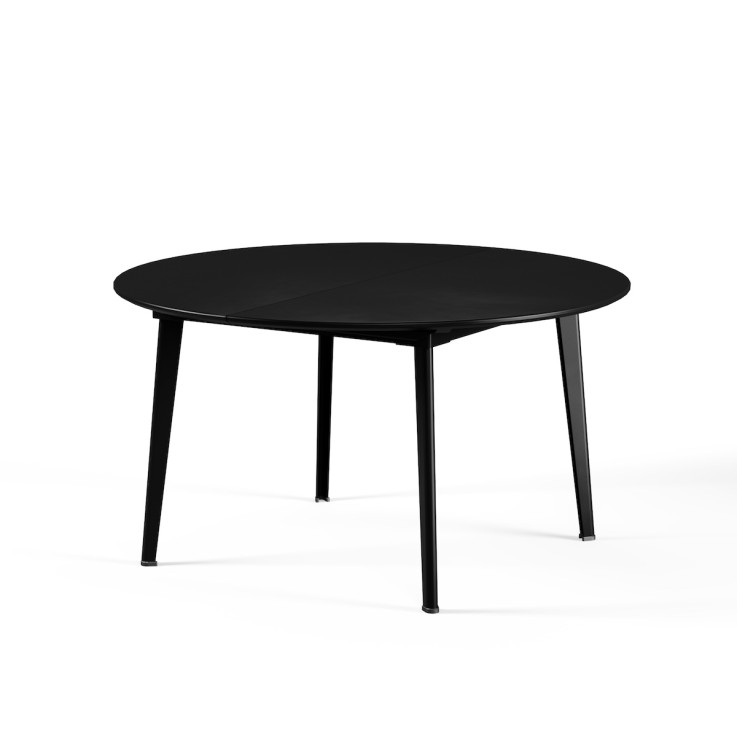 Emu Plus4 tuintafel rond Ø138cm - uitschuifbaar tot 198x138cm