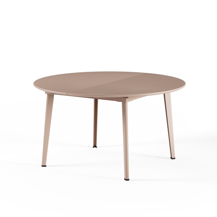 Emu Plus4 tuintafel rond Ø138cm - uitschuifbaar tot 198x138cm