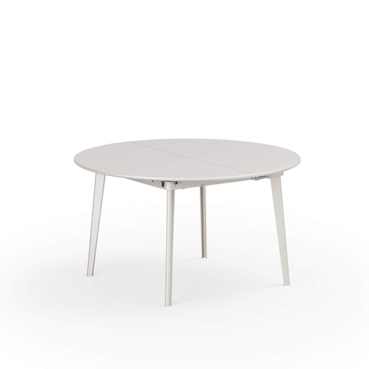 Emu Plus4 tuintafel rond Ø138cm - uitschuifbaar tot 198x138cm