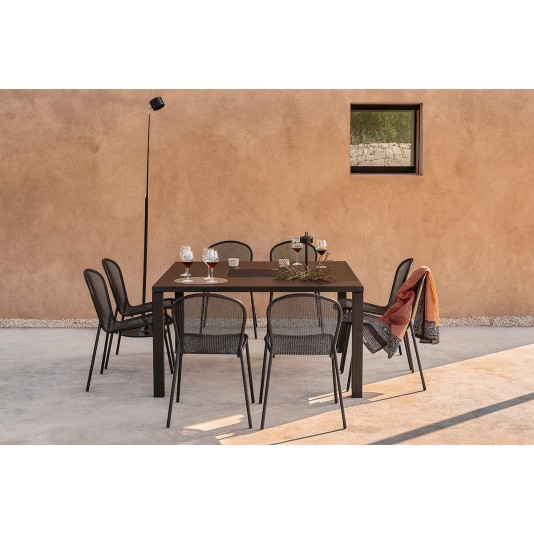 Emu Quadro vierkante tuintafel 141x141cm - showmodel