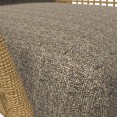 Emu Saint Martin weaving 2-zits loungebank, loungestoel en salontafel - showmodellen met luxe buitenkussens