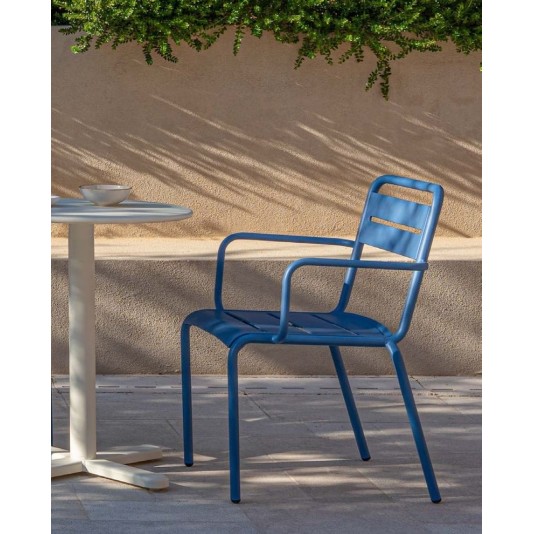 Emu Star Aluminium Tuinstoel met Armleuning - vanaf 2 stuks