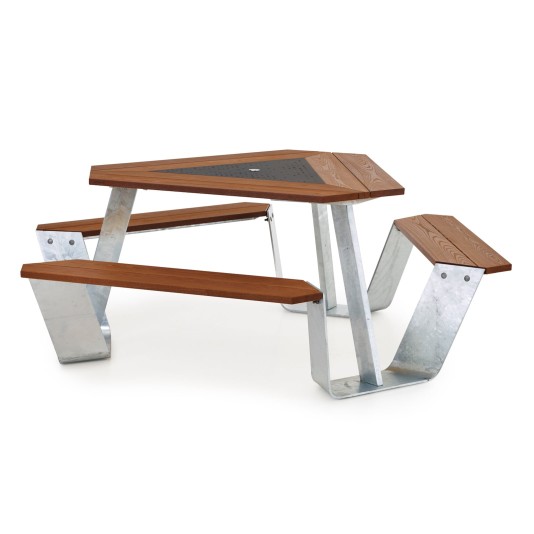 Extremis Anker picknicktafel - Thermisch verzinkt frame 