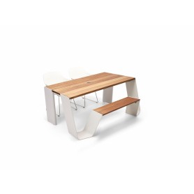 Extremis Hopper combo 180cm - houten tafelblad