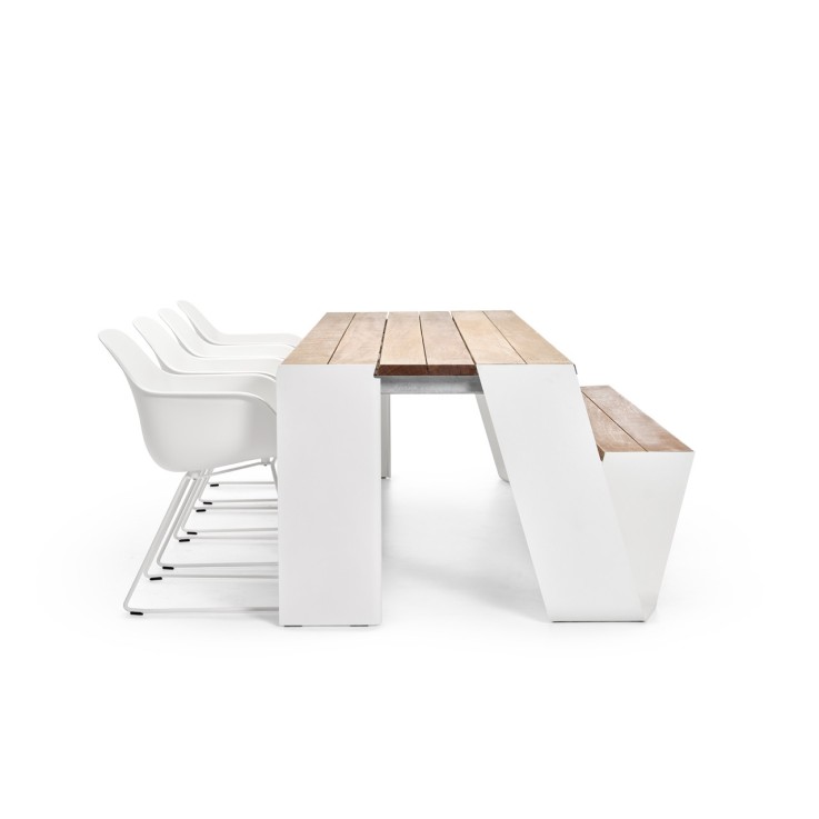 Extremis Hopper combo 360cm - houten tafelblad