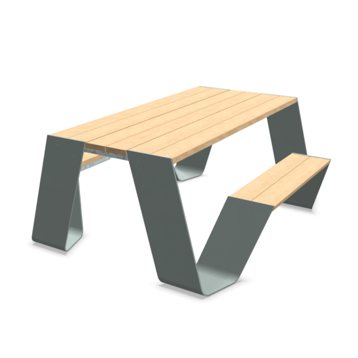 Extremis Hopper picnic 180cm - houten tafelblad