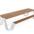 Extremis Hopper picnic 240cm - houten tafelblad