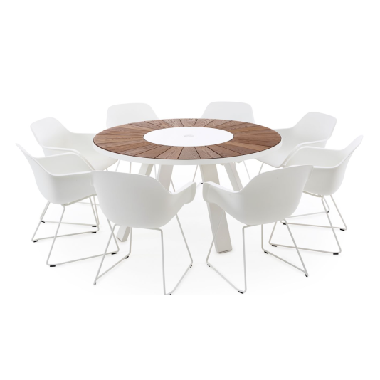 Extremis Pantagruel ronde tuintafel Ø146cm 