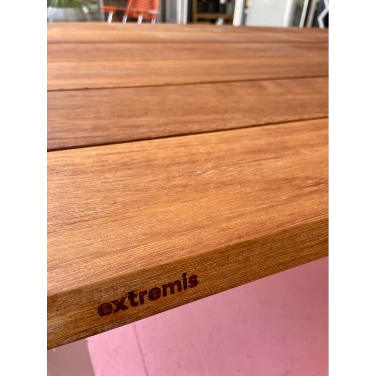 Extremis Hopper picnic 240cm - Iroko blad en aluminium frame - showmodel Extremis Hopper picnic 240cm - Iroko blad en aluminium frame - showmodel