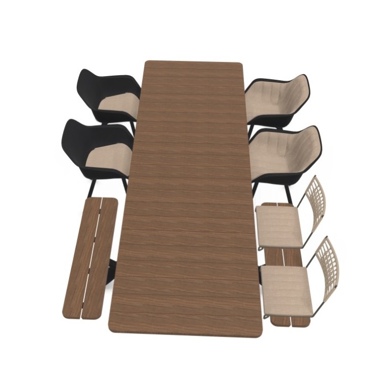Extremis Panigiri Combo met Captains chairs en luxe kussens - showmodel Extremis Panigiri Combo met Captains chairs en luxe kussens - showmodel