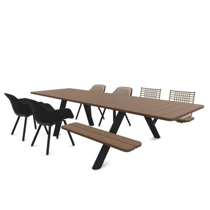 Extremis Panigiri Combo met Captains chairs en luxe kussens - showmodel Extremis Panigiri Combo met Captains chairs en luxe kussens - showmodel