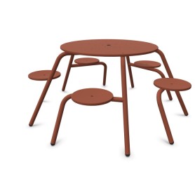 Extremis Virus 5-zit picknicktafel - showmodel