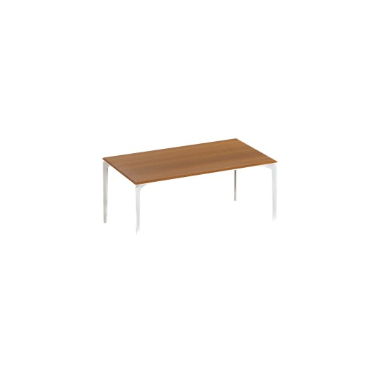 Fast Allsize tuintafel rechthoekig - iroko blad - 160x90cm