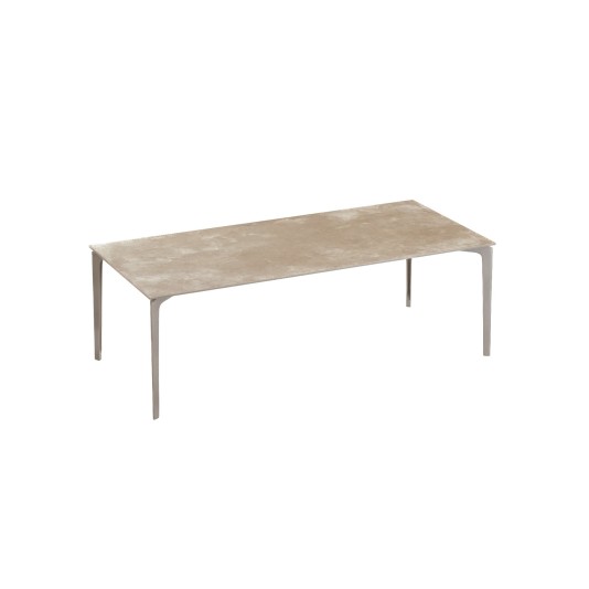 Fast Allsize tuintafel rechthoekig - keramisch blad - 220x100cm