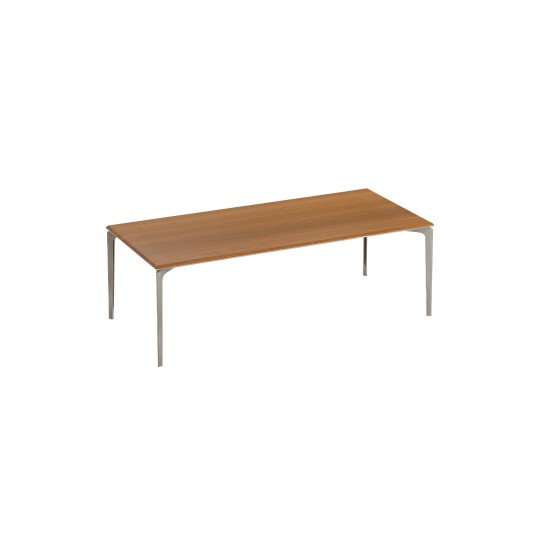 Fast Allsize tuintafel rechthoekig - iroko blad - 220x100cm