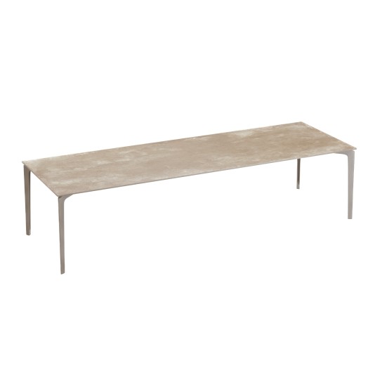Fast Allsize tuintafel rechthoekig - keramisch blad - 300x100cm