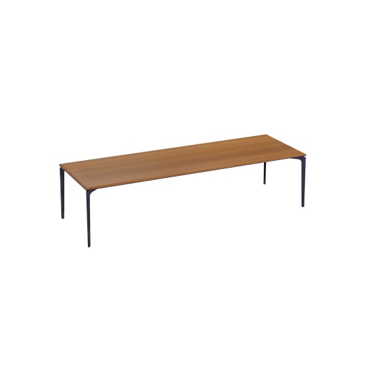 Fast Allsize tuintafel rechthoekig - iroko blad - 301x101cm