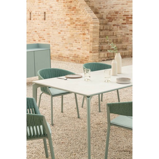 Fast Allsize tuintafel rechthoekig - keramisch blad - 260x100cm
