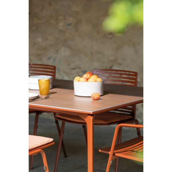 Fast Allsize tuintafel vierkant - keramisch blad - 91x91cm