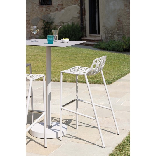 Fast Forest barkruk met hoge rugleuning - Hoog