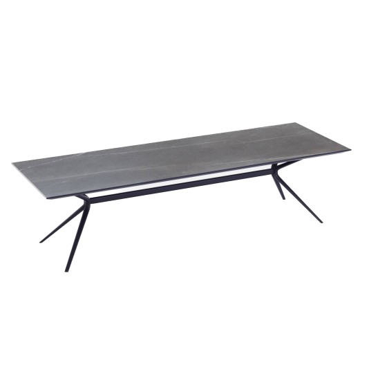 Fast Moai  tuintafel rechthoekig - keramisch blad - 300x100cm