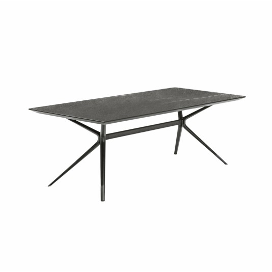 Fast Moai  tuintafel rechthoekig - keramisch blad - 220x100cm