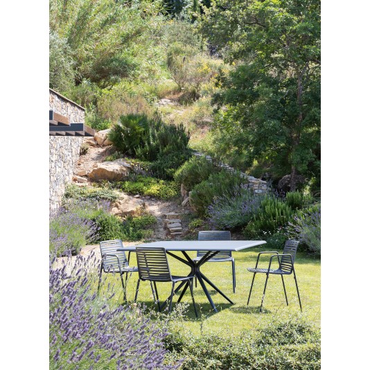 Fast Moai tuintafel vierkant 140x140cm