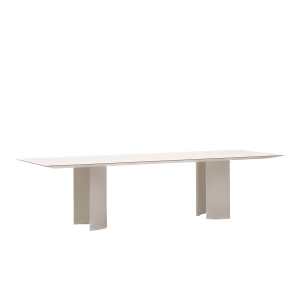 Fast Naca tuintafel rechthoekig - aluminium blad - 300x100cm