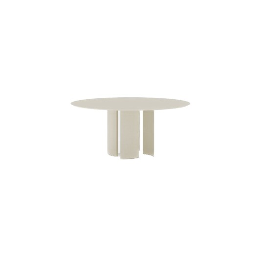 Fast Naca tuintafel rond - mortar - Ø138cm