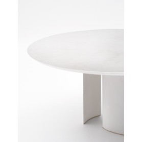 Fast Naca tuintafel rond - mortar - Ø138cm