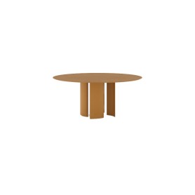 Fast Naca tuintafel rond - mortar - Ø165cm