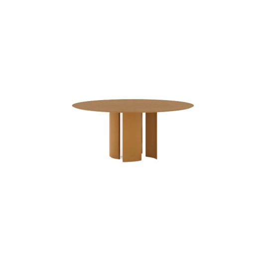Fast Naca tuintafel rond - mortar - Ø165cm
