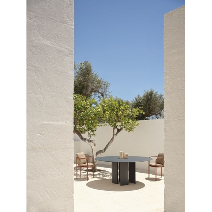 Fast Naca tuintafel rond Ø165cm