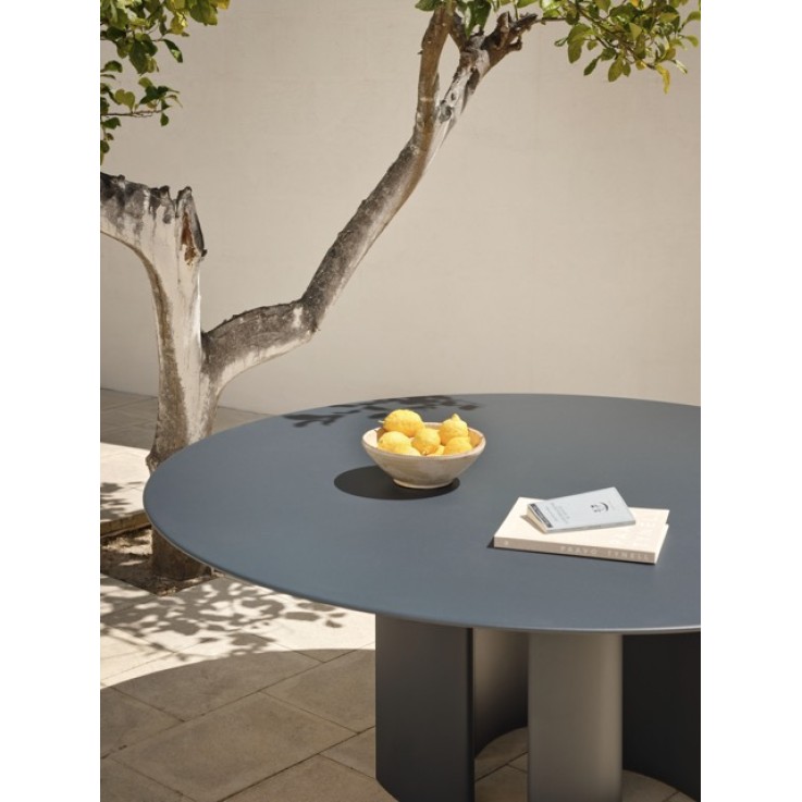 Fast Naca tuintafel rond Ø165cm