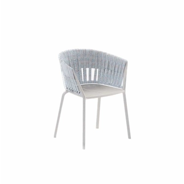 Fast Ria tuinstoel met armleuningen - volledig geweven