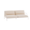 Fast Roè 2-zits loungebank van aluminium – luxe outdoor design bank